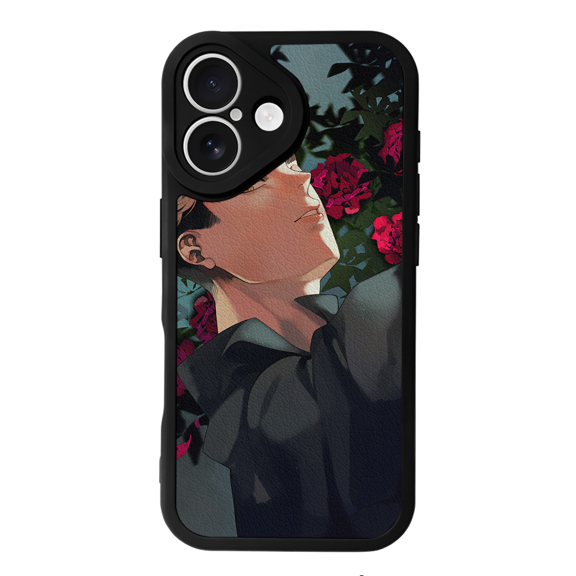 （画像用） ハイキュー!! Haikyu!! 【iPhone 16シリーズ対応】シリコンスマホケース（レザー調） 材質：シリコン